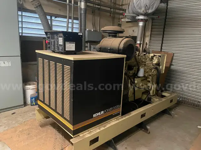 2001 Kohler Diesel Generator with Outdoor Radiator