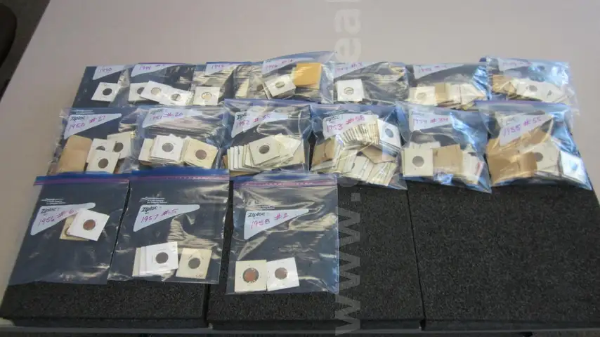 Lot of 348 Miscellaneous Collectible Coins