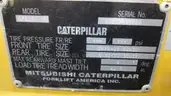 2001 Caterpillar GP30K Forklift 6,000 Pound Capacity LP Gas