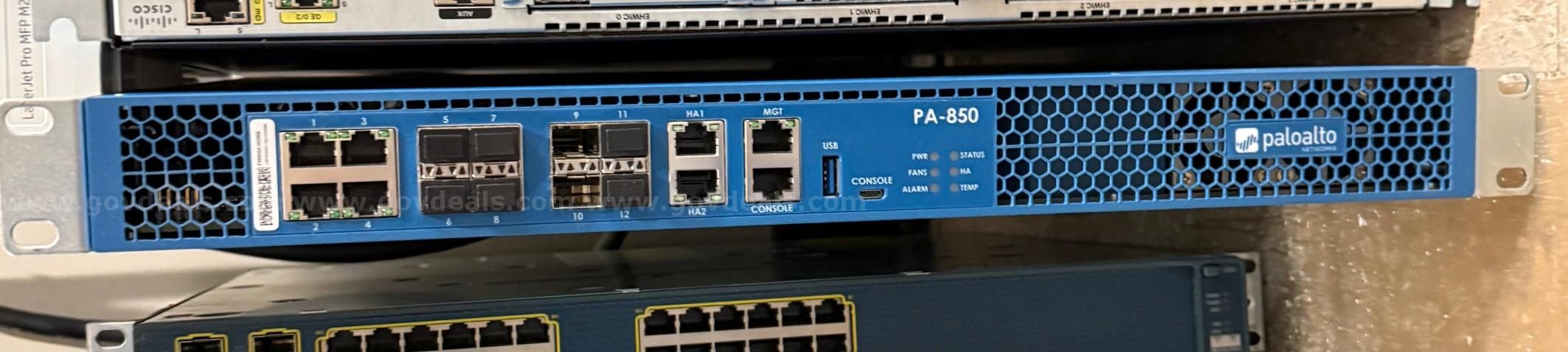 ルーター・ネットワーク機器 Paloalto PA-850 Palo Alto PA-850 Firewall NO License Or Cables | eBay