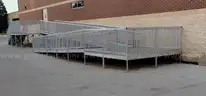 Aluminum Ramp, Platform , and Stairs