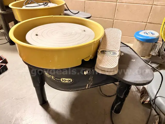 Pottery Wheels, Stools, Risers