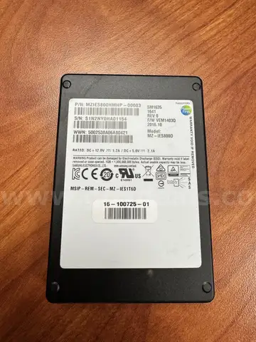 Samsung SM1635 800 GB SSD