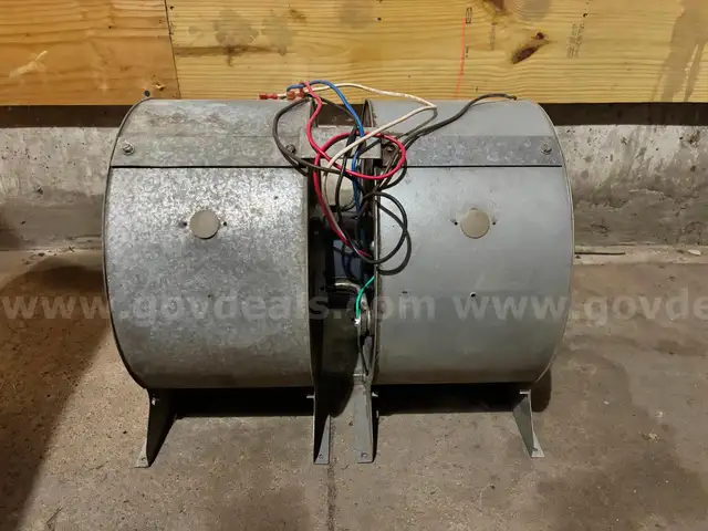 Goodman-Amana Dual Shaft Blower Motor plus Fans