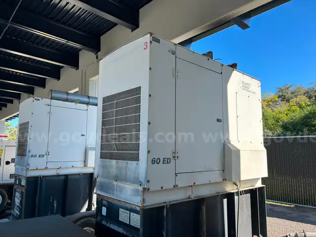 60ED Elliot Mobile Generator w/Trailer
