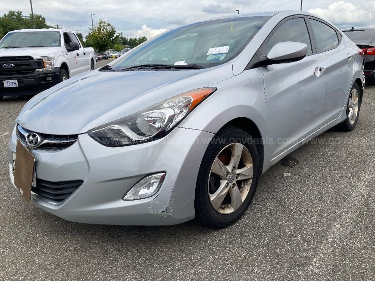 2013 Hyundai Elantra - NO KEY - CLEAR TITLE | AllSurplus