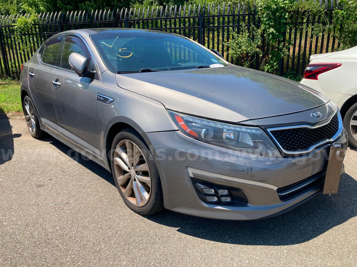 2015 Kia Optima SXL Turbo - CLEAR TITLE - NO KEY - MILES UNKNOWN ...