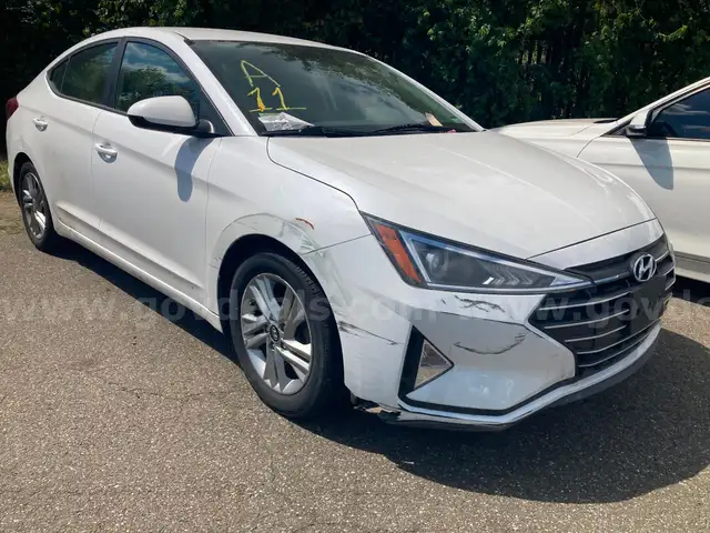 2020 Hyundai Elantra - CLEAR TITLE, NO KEY, MILES UNKNOWN