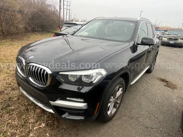 2019 BMW X3- CLEAR TITLE - NO KEY - MILES UNKNOWN