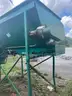 Bagging plant used for bagging mulch with hot strip sealer.