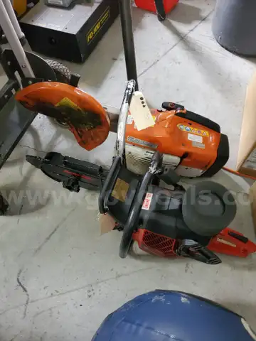 used roof saw needs work.