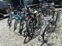 Lot of bicycles