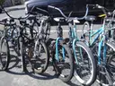 Lot of bicycles