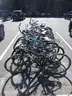 Lot of bicycles