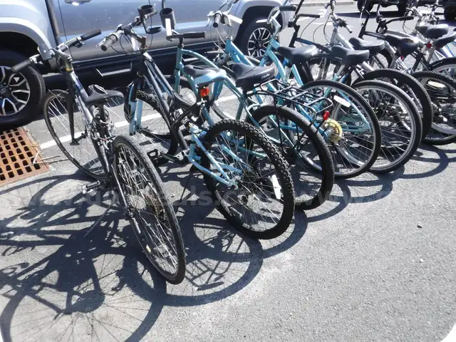 Lot of bicycles