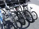 Lot of bicycles