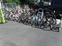 Lot of bicycles