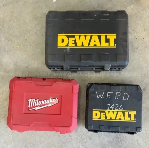 Milwaukee and DeWalt Tool Cases