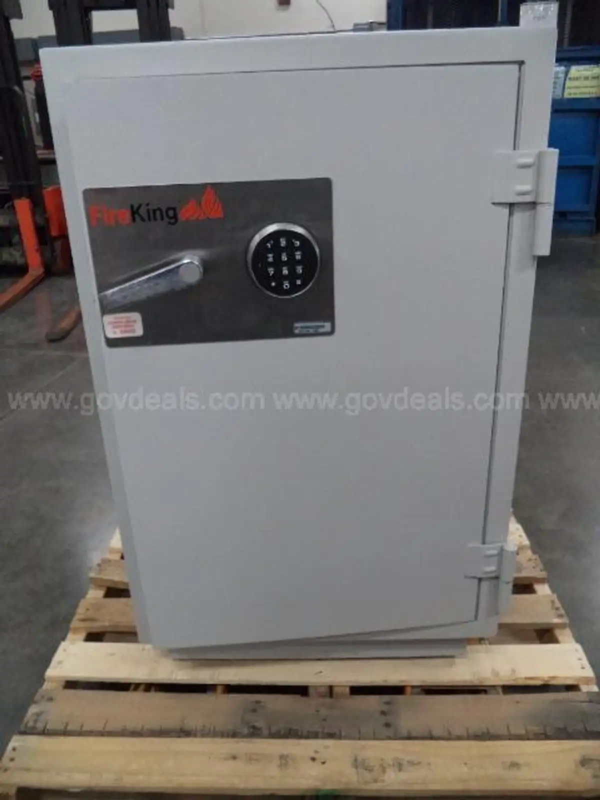 Fire King Safe (1). GovDeals