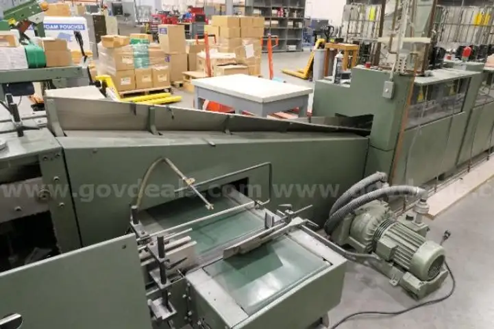 Lot of (1) Muller Martini 1530 Panda Perfect Binder.