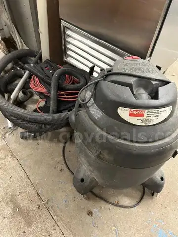 Lot of (1) Dayton Hose Vacuum.