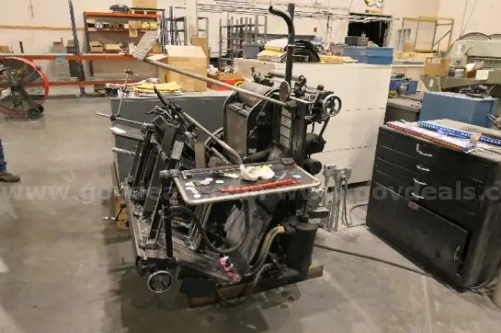 Heidelberg Windmill Die Cutting/Perf Press.