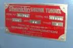Shaklin S-40 Shrink Wrap Machine with Conveyor.