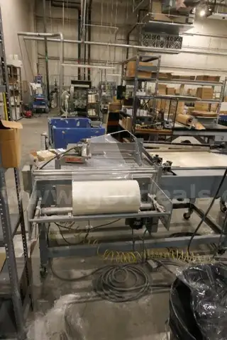 Shaklin S-40 Shrink Wrap Machine with Conveyor.