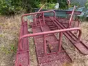 Lot of (2) Metal Picnic Tables.