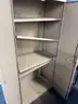 Lot of (2) Metal 2-Door Storage Cabinets.