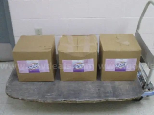 Lot of (3) 50 Pound Boxes of Non Phosphate Chlorine Bleach.
