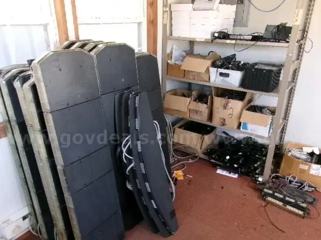 Lot of Exterior Light Bars and Emergency Lights.