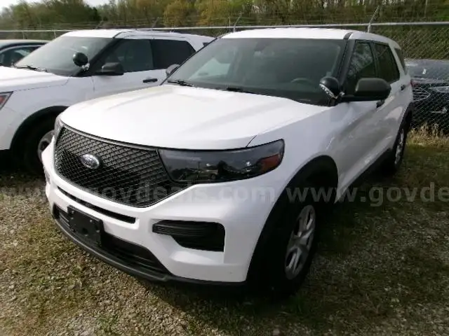 2021 Ford Explorer Police AWD, 88397 Miles.