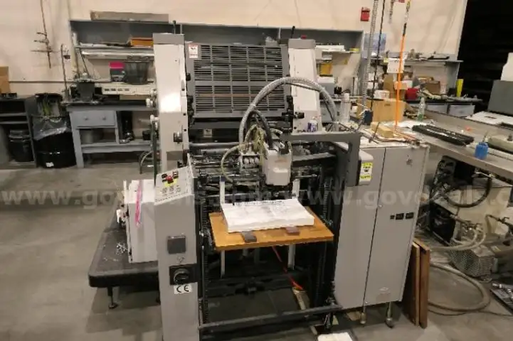 Hamada B252 Two Color Printing Press.