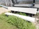 Lot of (5) Used Hard Plastic Benches.