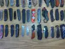 Lot of approximately 105 Single Blade Knives.