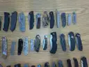 Lot of Approximately 100 Single Blade Knives.