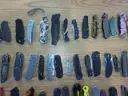 Lot of Approx. 110 Single Blade Knives.