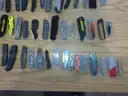 Lot of Approx. 110 Single Blade Knives.