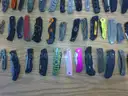 Lot of Approx. 110 Single Blade Knives.