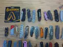 Lot of Approx. 110 Single Blade Knives.