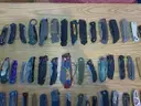 Lot of Approx. 100 Single Blade Knives.