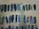 Lot of Approx. 100 Single Blade Knives.