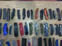 Lot of Approx. 100 Single Blade Knives.