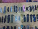 Lot of Approx. 100 Single Blade Knives.