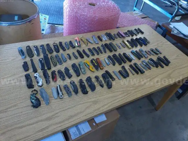 Lot of Approx. 100 Single Blade Knives.