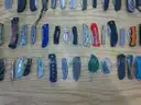 Lot of Approx. 100 Single Blade Knives.