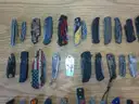 Lot of Approx. 100 Single Blade Knives.