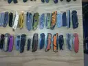 Lot of approx. 101 Single Blade Knives.