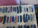 Lot of approx. 100 Single Blade Knives.